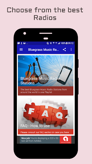 Bluegrass Music Radio Stations Screenshot 0