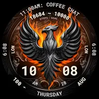 Phoenix Watch Face 109