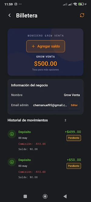 Grow Venta Screenshot 0