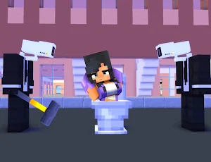 Skibidi Girls Mod for mcpe Screenshot 1