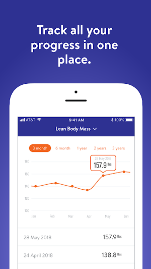 eVOLV Fitness App Screenshot 3