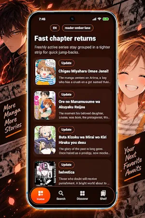 QToon -Webtoon & Manga Screenshot 1
