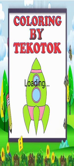 Rocket Coloring Screenshot 0