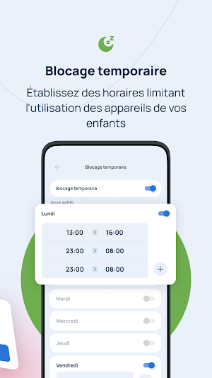 Kidcare : Contrôle parental Screenshot 2