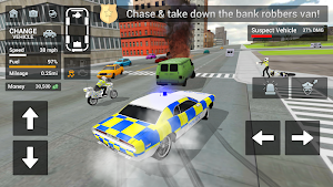 Police Car Driving - Motorbike Riding Screenshot 1