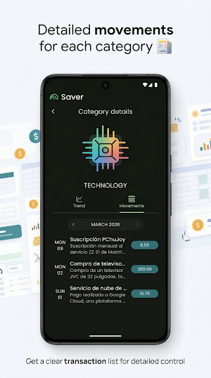 Saver: AI Expense Manager Screenshot 2
