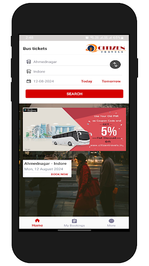 Citizen Bus(Indore) Screenshot 1