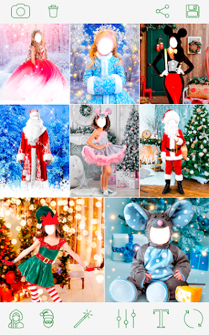 Christmas photo editor Screenshot 2
