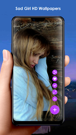 Sad Girl HD Wallpapers Screenshot 2