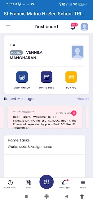 St. Francis School - Trichy Screenshot 1