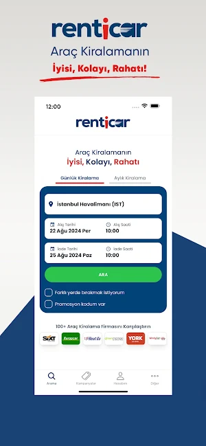 RentiCar Screenshot 0
