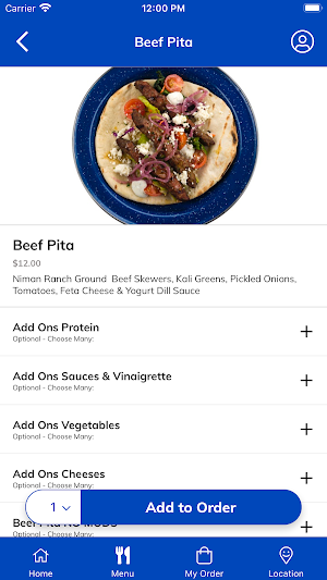 Kali Greek Kitchen Screenshot 3