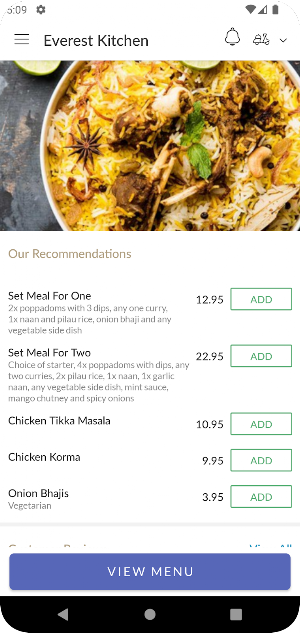Everest Kitchen Screenshot 1