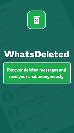 WhatsDeleted: Recover messages Screenshot 0