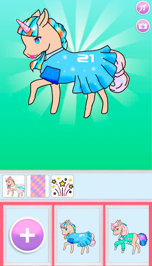 Unicorn Chibi Game for Girls Screenshot 0