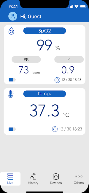 QOCA vital+ Screenshot 0