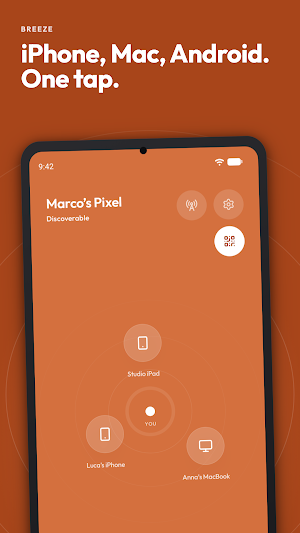 Breeze: Tap. Send. Done. Screenshot 0