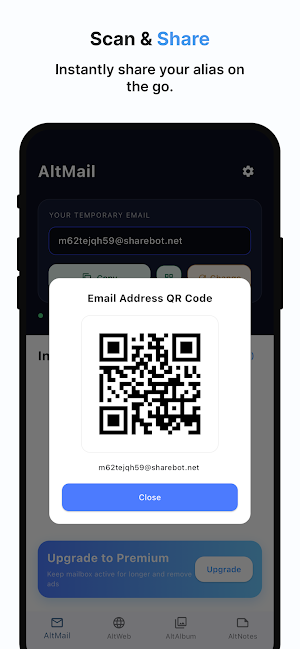 AltMail - Fast Temporary Email Screenshot 3