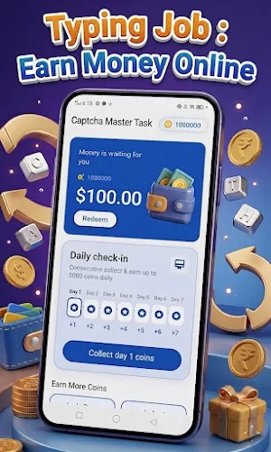 Captcha Typing Job: Earn Screenshot 0
