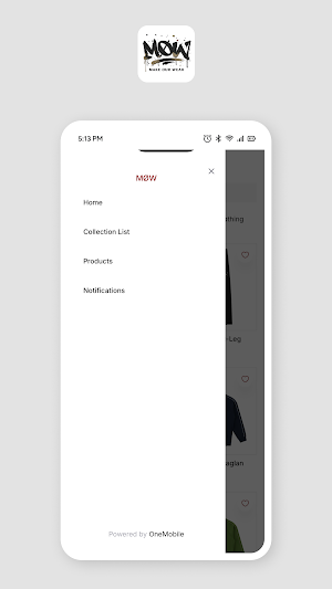 MØW Boutique Shopping Screenshot 1