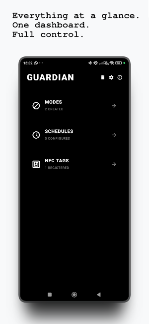 nfcGuard - NFC Focus Lock Screenshot 2