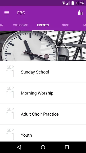 First Baptist Church Jacksboro Screenshot 2