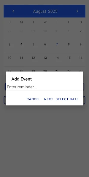 Daily Calendar Screenshot 1