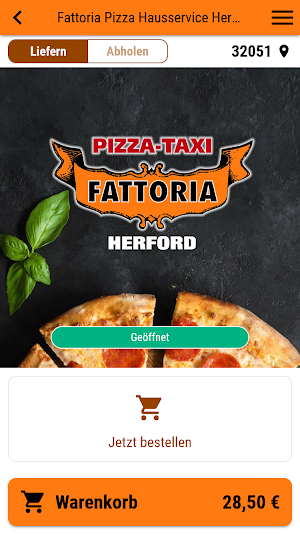 Fattoria Pizza Hausservice Screenshot 0