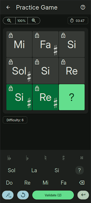 CrossChords - Ear Trainer Screenshot 1