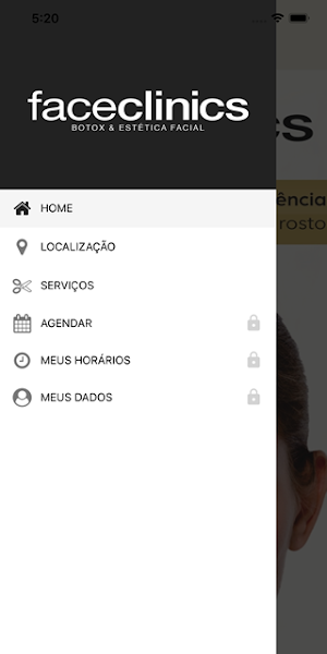 Faceclinics Screenshot 1