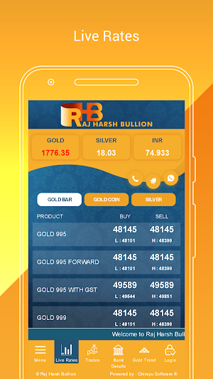 Raj Harsh Bullion Screenshot 0