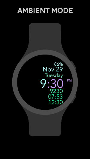 Turquoise Purple -Not Animated Screenshot 3