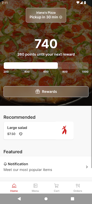 Iriana's Pizza Screenshot 0