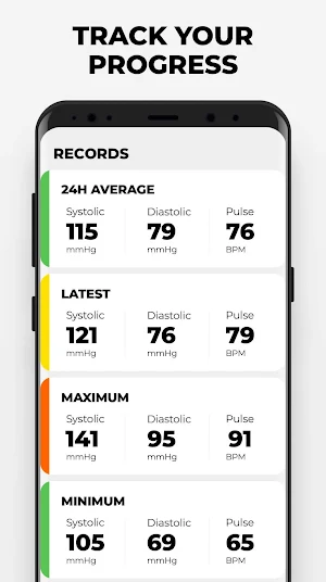 Blood Pressure App - Blood Pressure Monitor Screenshot 3