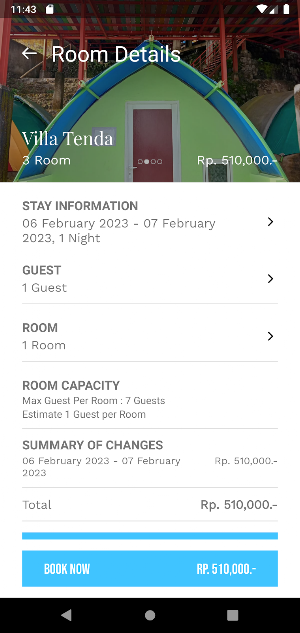 Villa Curug Ciherang Screenshot 2
