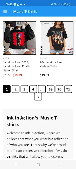 Music T-shirts Screenshot 3