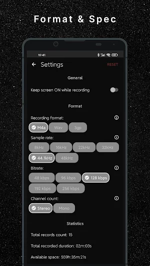Classic Audio Recorder Screenshot 3
