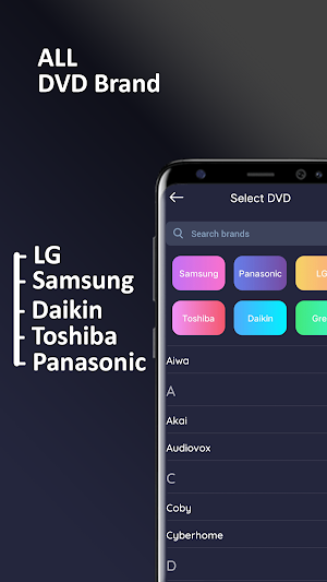 DVD Player Remote Screenshot 0