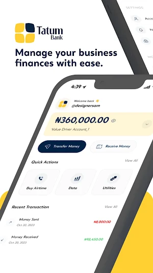 Tatum Corporate Screenshot 2