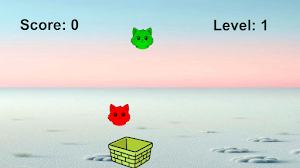 Cat Catch Rush Game Screenshot 1