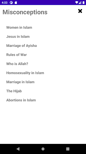 Islamic Finder Screenshot 3