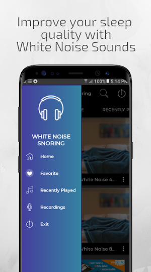 White Noise Snoring Screenshot 0