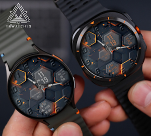 Future Caps Watch face Screenshot 3