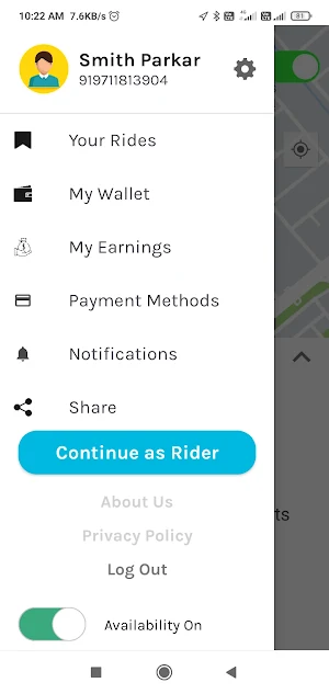 Bid n Ride Screenshot 2