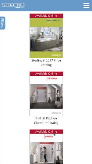 Sterling Plumbing Catalogs Screenshot 0