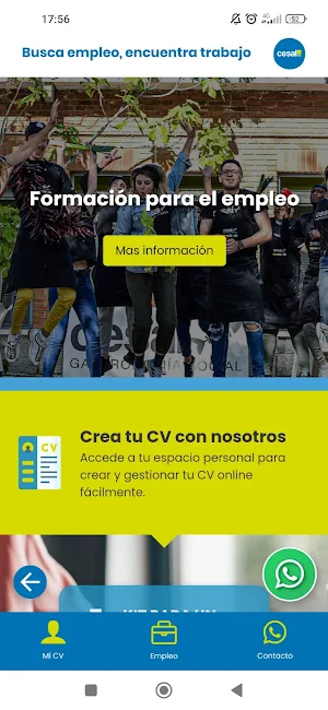 Cesal Empléate Screenshot 1