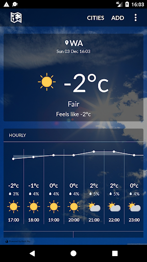 United States USA Weather Screenshot 0