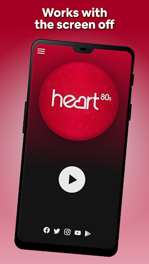 Heart 80s Radio Screenshot 2