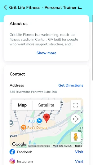Grit Life Fitness Screenshot 0