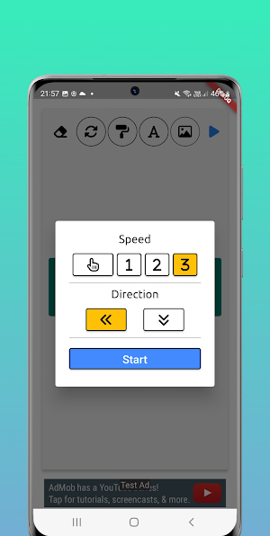 Digital Signage - Scroll Text Screenshot 2
